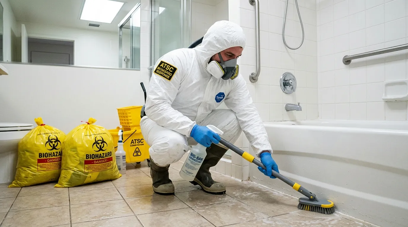 Decontamination equipment deployed for Blood Cleanup in South Venice